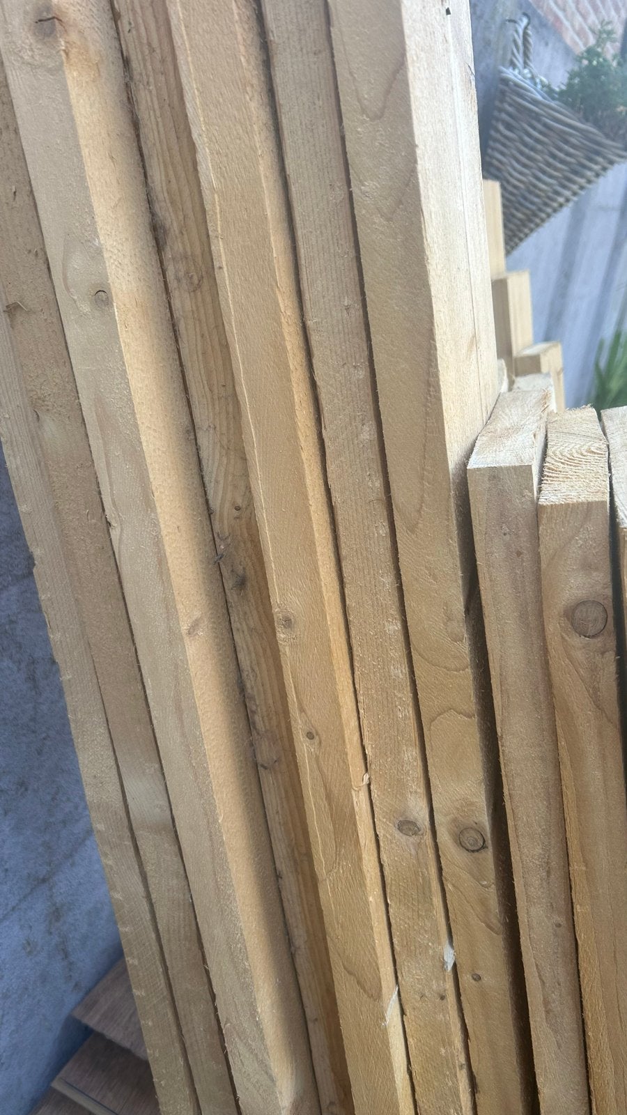 Steigerhouten planken voor diverse projecten, Ophalen, Gebruikt, 25 tot 50 mm, 250 tot 300 cm
