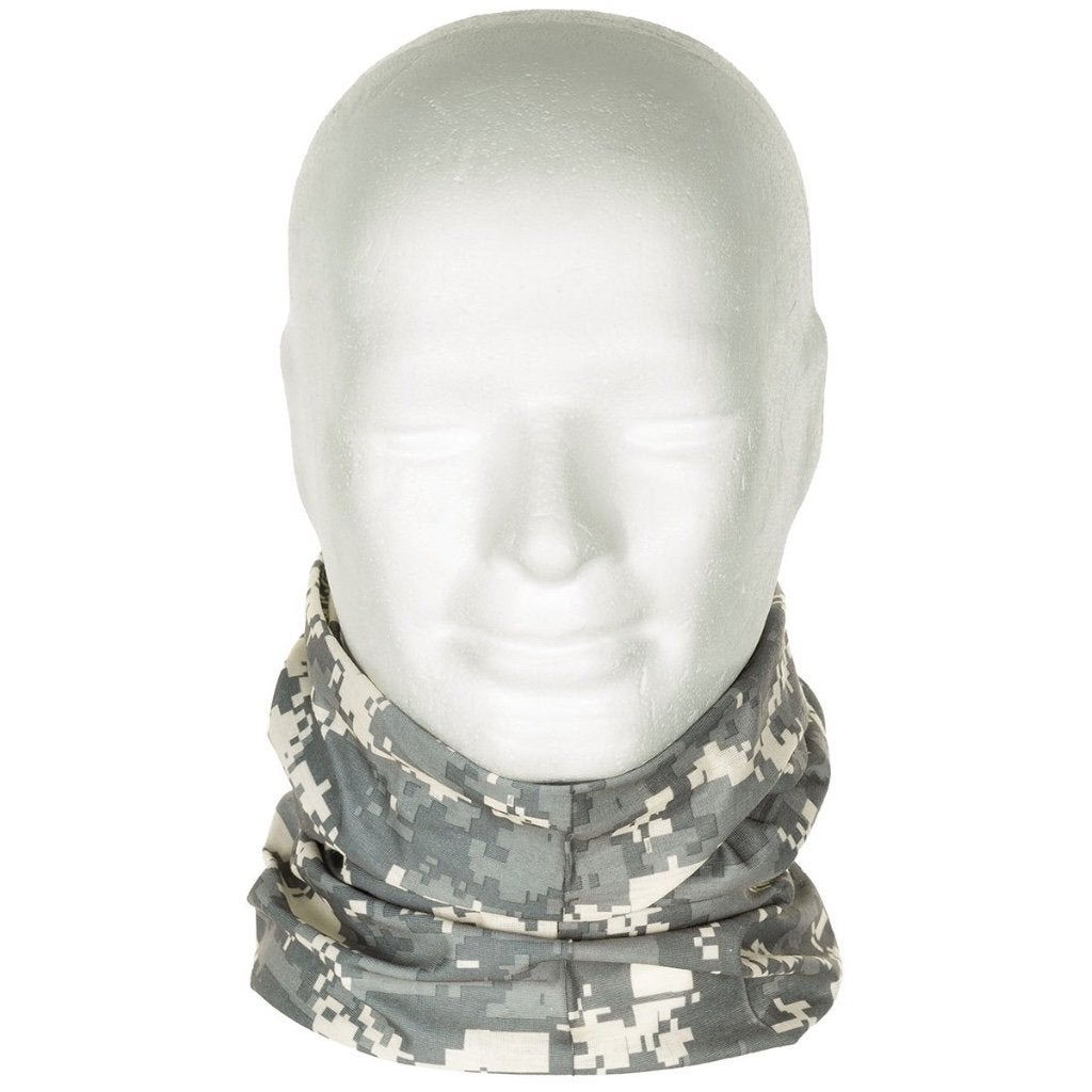 MFH - Multifunctionele Nekwarmer - AT Digital Camouflage, Ophalen of Verzenden, Landmacht, Nederland, Kleding of Schoenen