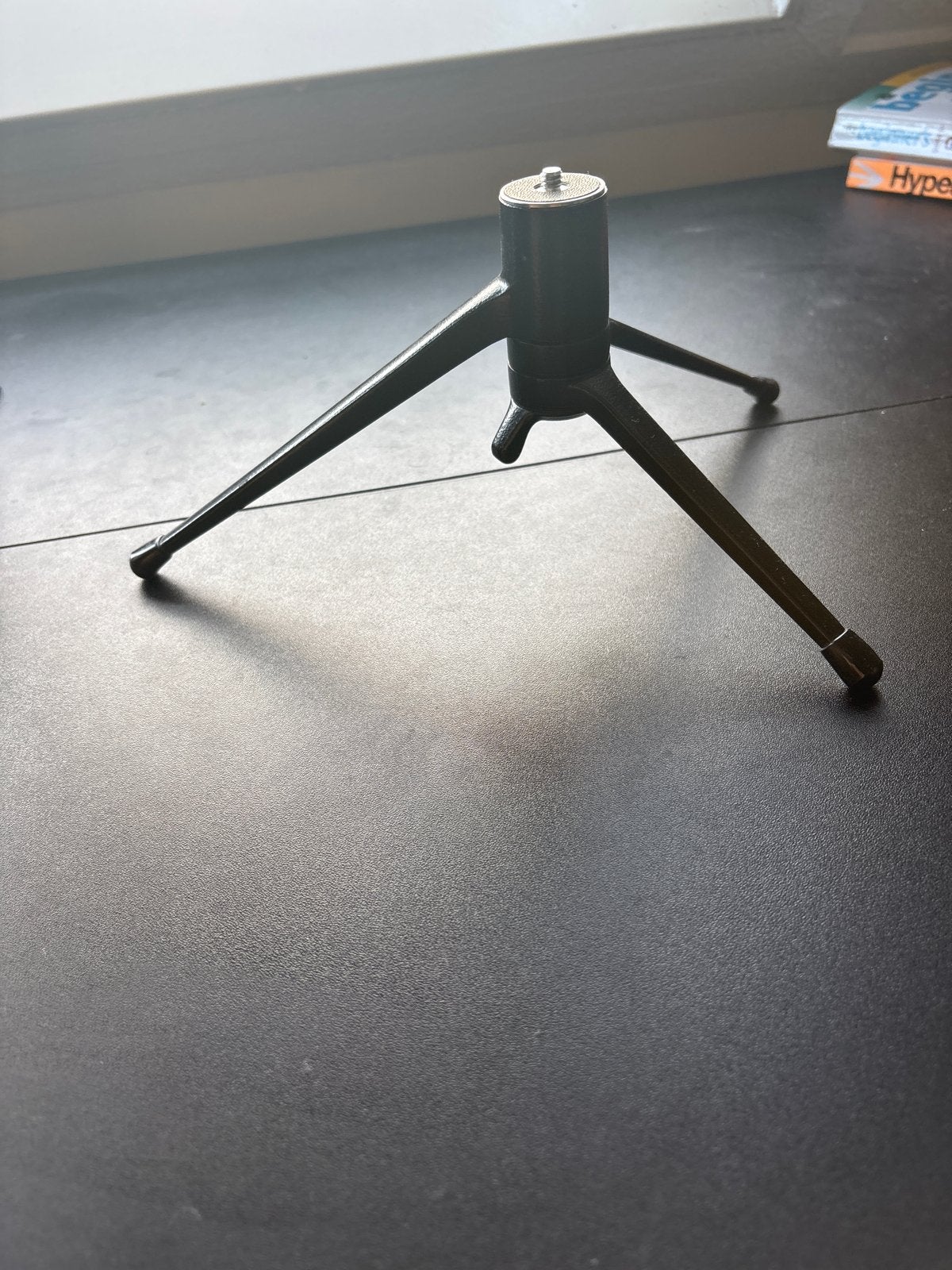 Leica 3 poot mini statief zonder balhoofd, Ophalen, 125 cm of minder, Inklapbaar, Ministatief