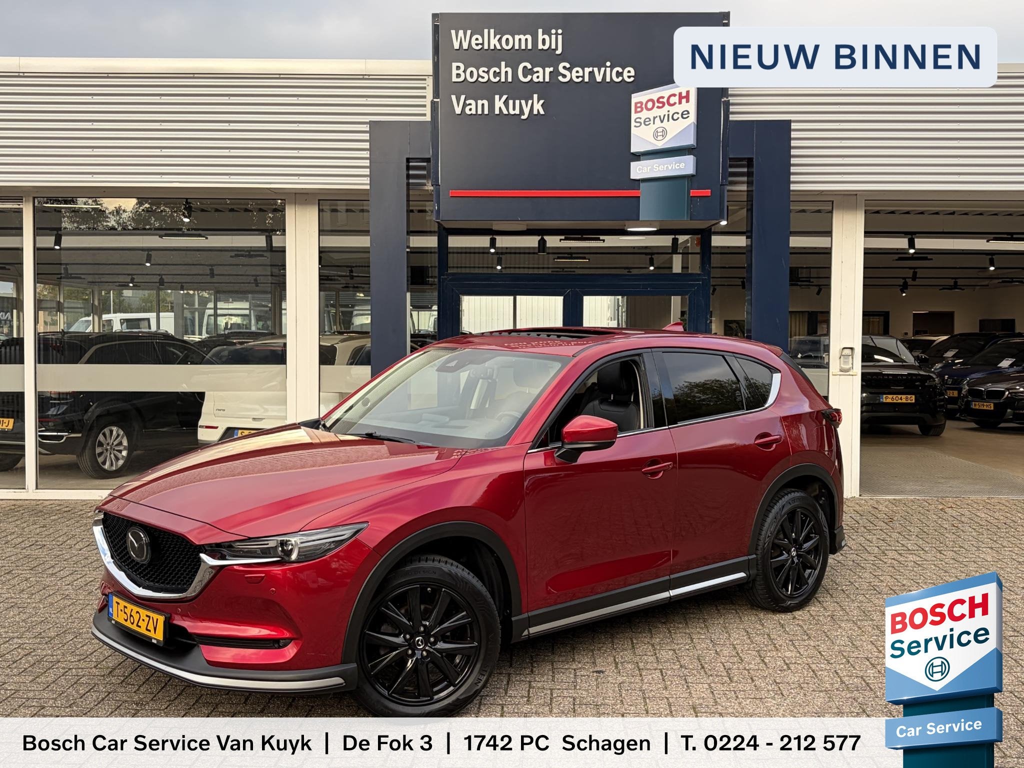 Mazda CX-5 2.5 SkyActiv-G 194 GT-M 4WD / Automaat / 2000 KG-, Auto's, Automaat, Gebruikt, 4 cilinders, 2000 kg