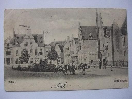 P256 Middelburg - Balans - 1903, Verzenden, Voor 1920, Gelopen, Zeeland