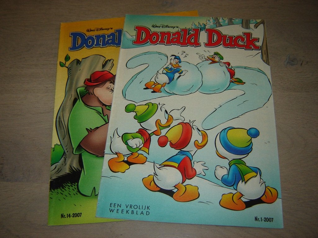 DONALD DUCK 2007 !!, Eén stripboek, Ophalen of Verzenden, Zo goed als nieuw