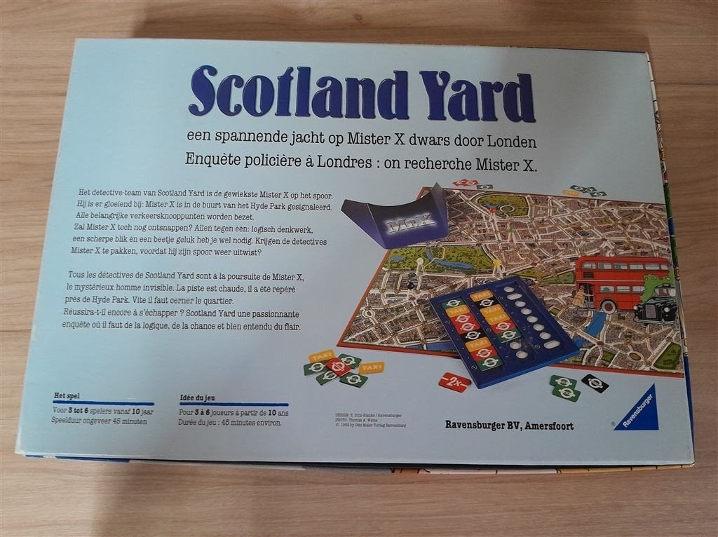 Scotland yard - s1586, Verzenden, Zo goed als nieuw