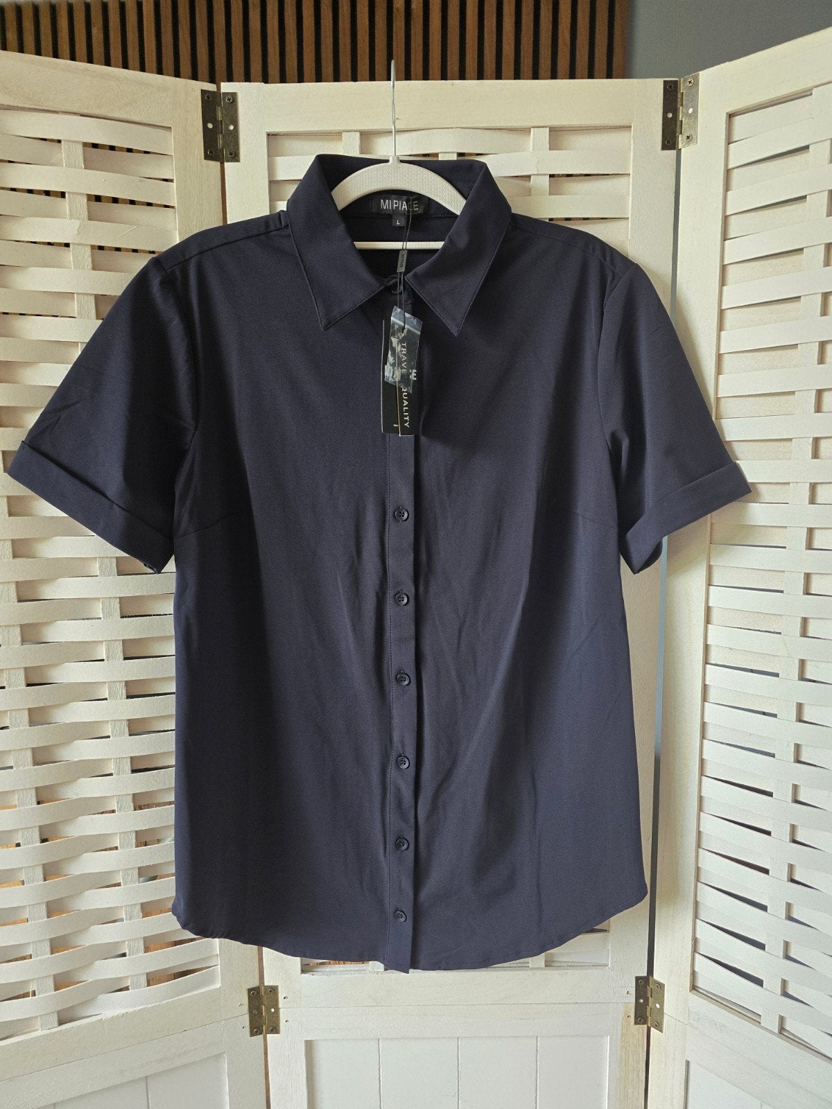 Nieuw mi piace travel L donkerblauw blouse, Kleding | Dames, Ophalen of Verzenden, Nieuw, Blauw