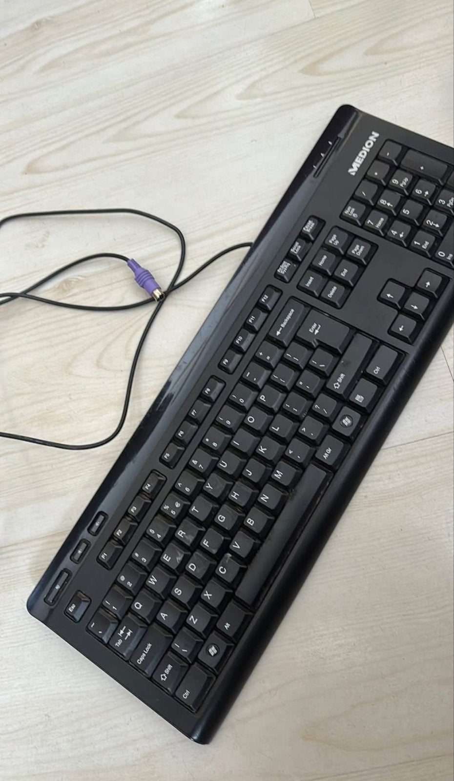 Medion bedraad toetsenbord - Qwerty, Computers en Software, Toetsenborden, Ophalen, Qwerty, Gebruikt, Bedraad