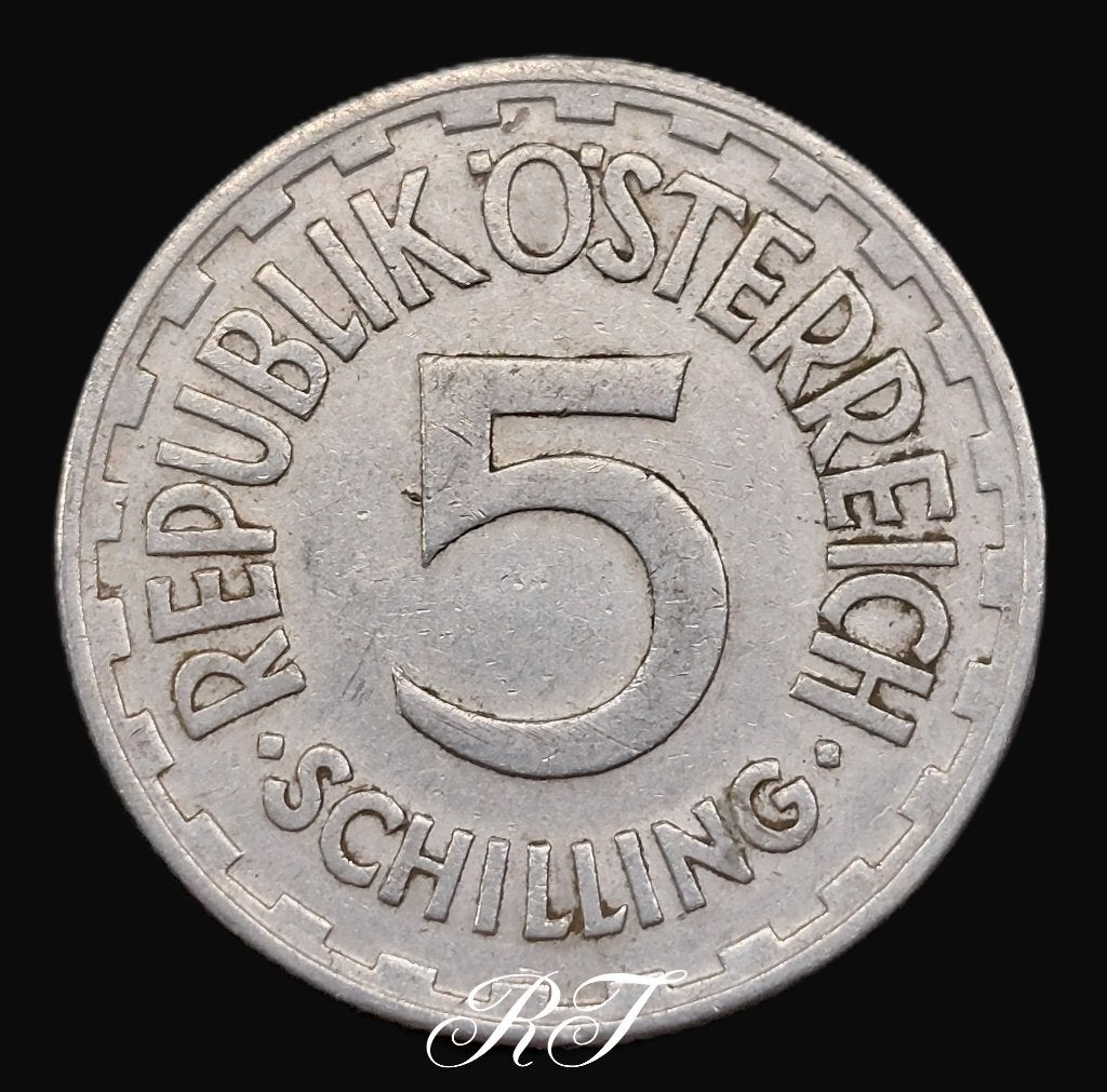 Te koop Oostenrijkse 5 Schilling munt uit 1952., Ophalen of Verzenden, Oostenrijk, Losse munt
