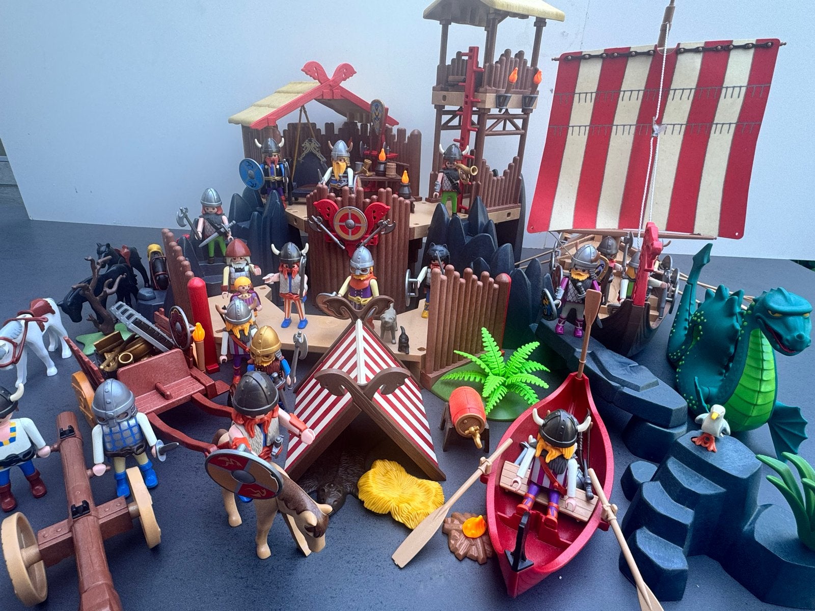 Playmobil Vikingen zeer uitgebreide set, Ophalen of Verzenden