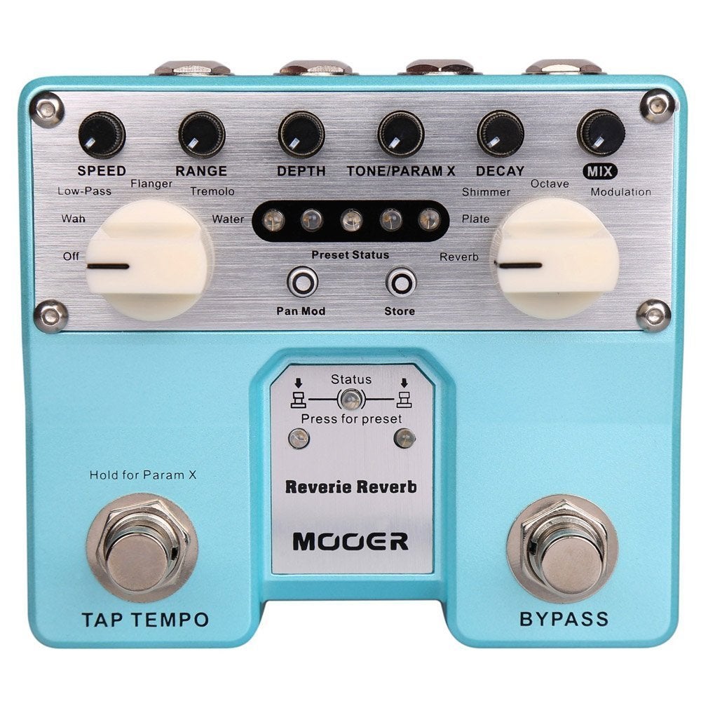 Reverb Mooer Reverb Reverie digital stereo/mono reverb, Muziek en Instrumenten, Effecten, Ophalen of Verzenden, Reverb