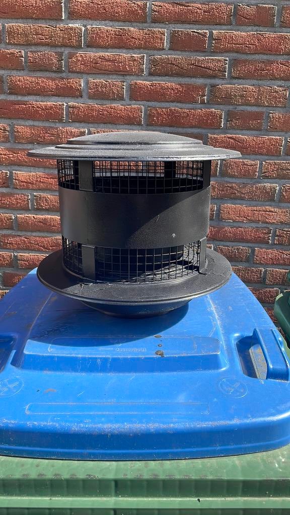 schoorsteenkap, Ophalen, Zo goed als nieuw, Hout, Houtkachel