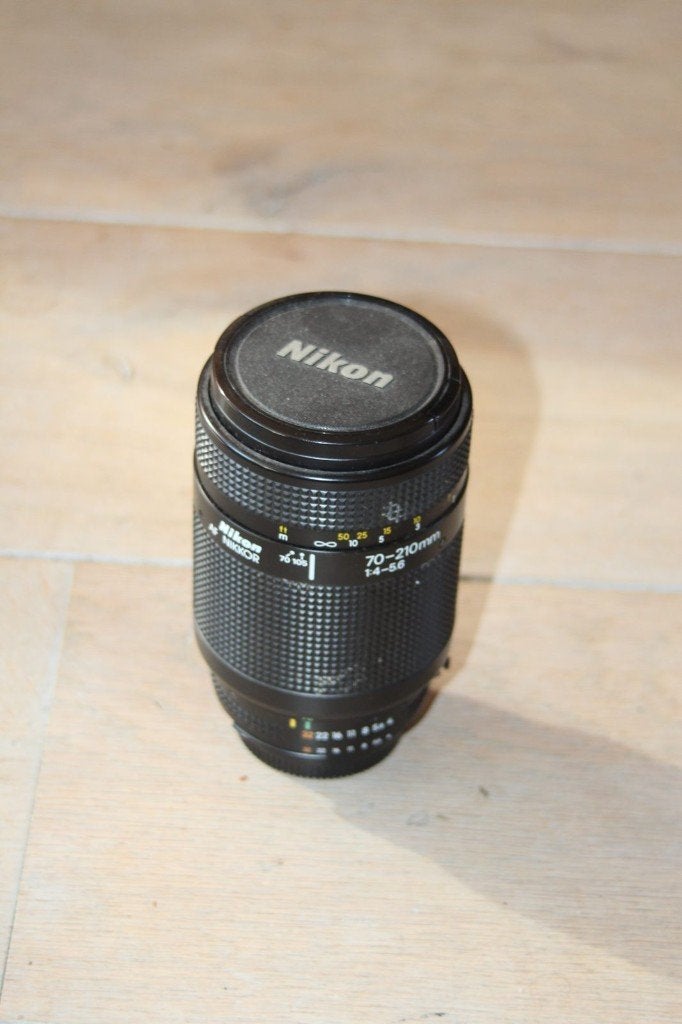 Nikon AF Nikkor 70-210mm f/4-5.6 telezoomlens, Ophalen of Verzenden, Gebruikt, Nikon, Telelens