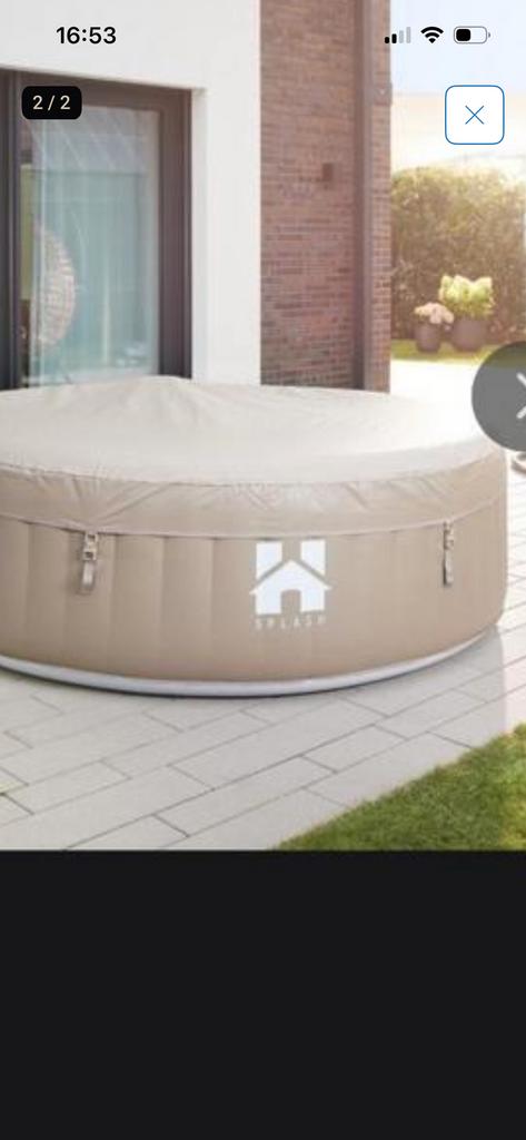 Home deluxe outdoor whirlpool splash, Ophalen, Nieuw