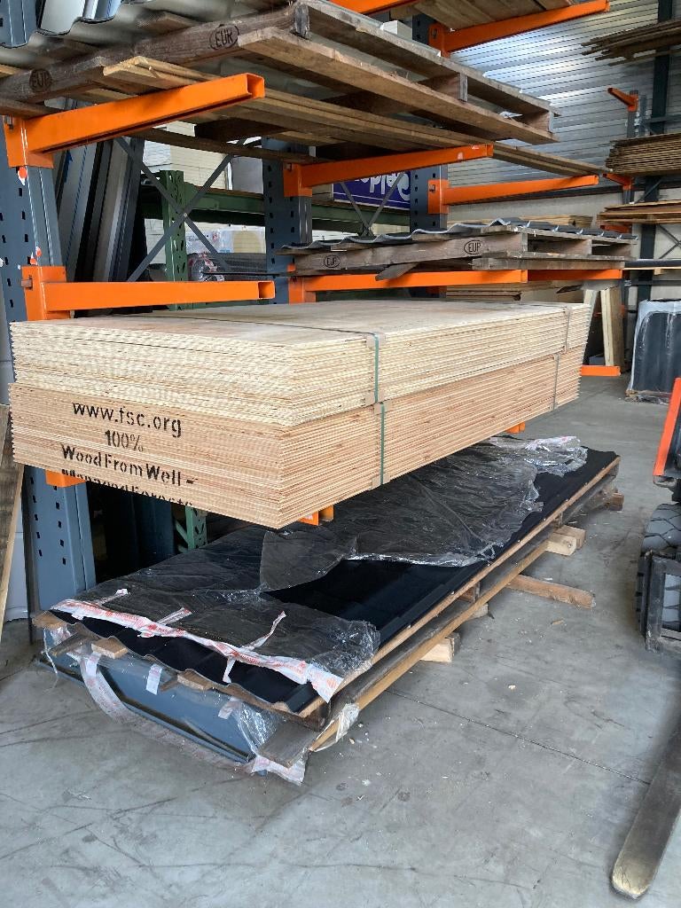 Underlayment   plaatmateriaal, Doe-het-zelf en Verbouw, Minder dan 25 mm, Overige typen, Nieuw, Ophalen of Verzenden