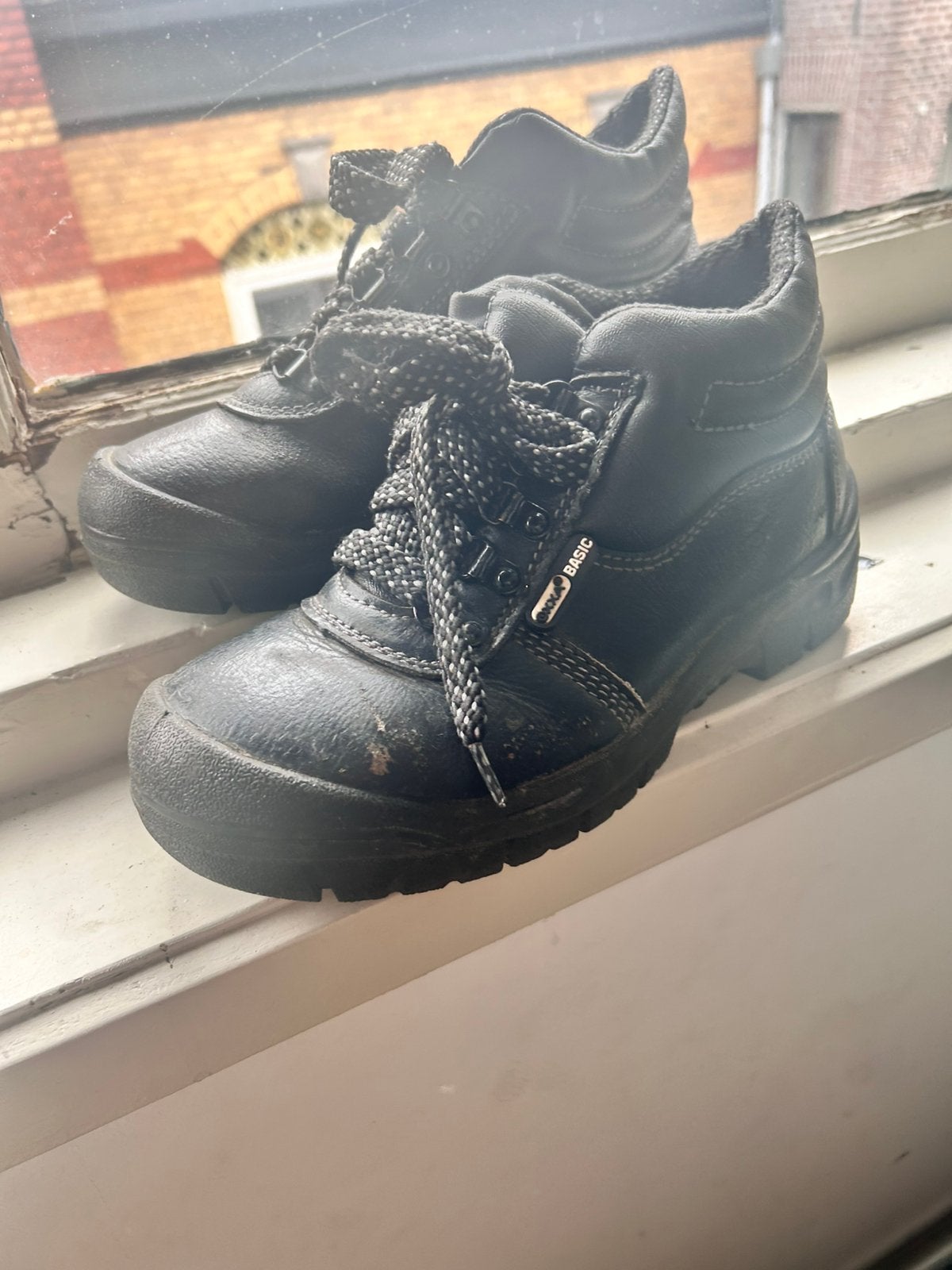Zwart werk schoenen, Kleding | Dames, Schoenen, Ophalen of Verzenden, Zo goed als nieuw, Zwart, Sneakers of Gympen