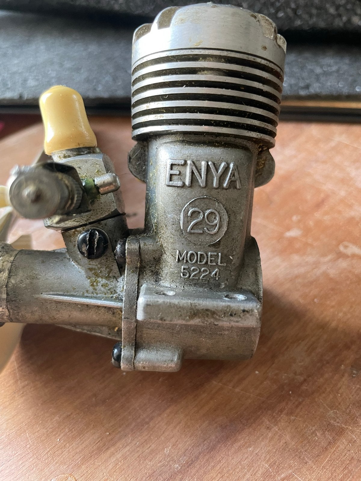 Enya 29 Model 5224 Modelbouw Vliegtuig Motor met Propeller, Overige merken, 1:72 tot 1:144, Gebruikt, Ophalen of Verzenden