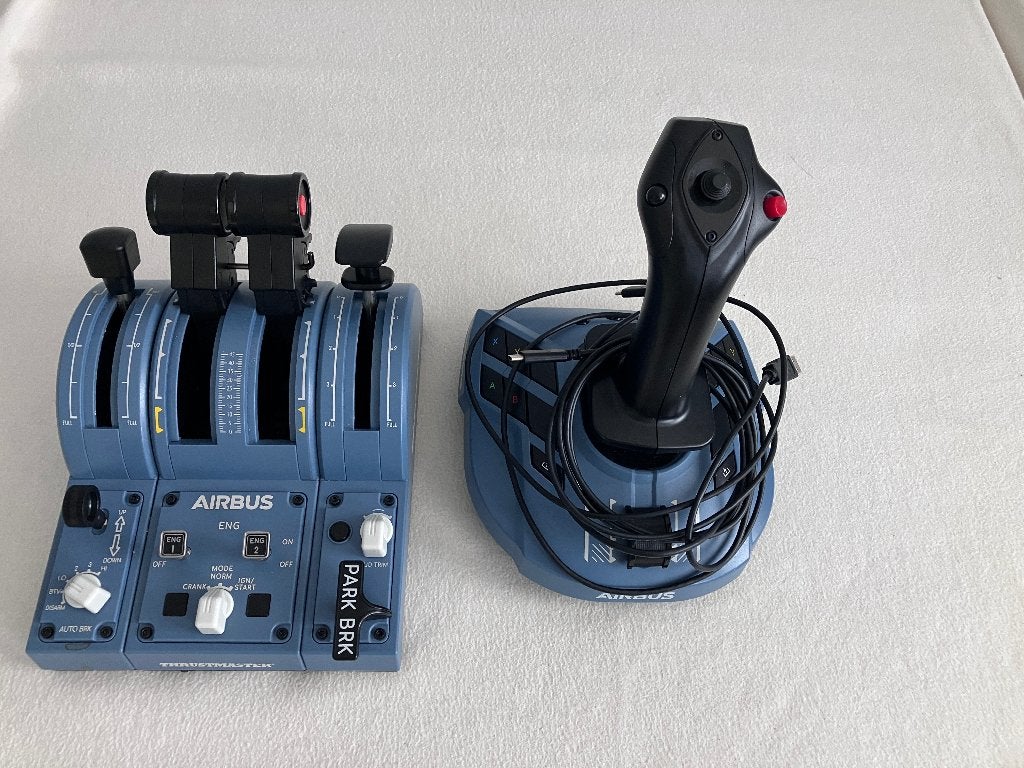 Thrustmaster TCA Captain Pack X - Airbus, Computers en Software, Joysticks, Ophalen of Verzenden, Zo goed als nieuw, Thrustmaster