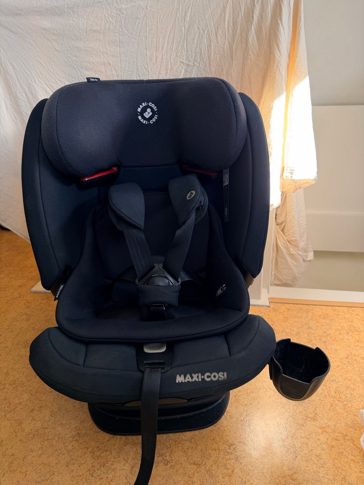 Maxi-Cosi Titan Pro autostoel (9-36 kg) met Isofix, Ophalen, Gebruikt, Verstelbare rugleuning, 9 t/m 36 kg