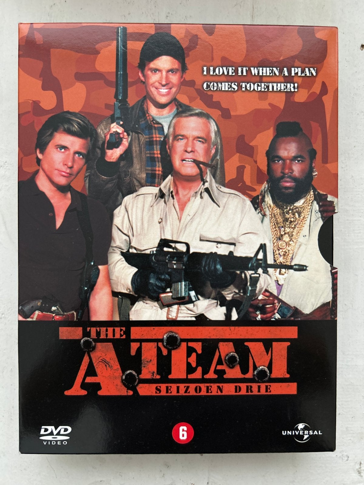 The A-Team - Seizoen Drie (DVD), Cd's en Dvd's, Nederlands, Ophalen of Verzenden, Vanaf 6 jaar, Actie en Avontuur