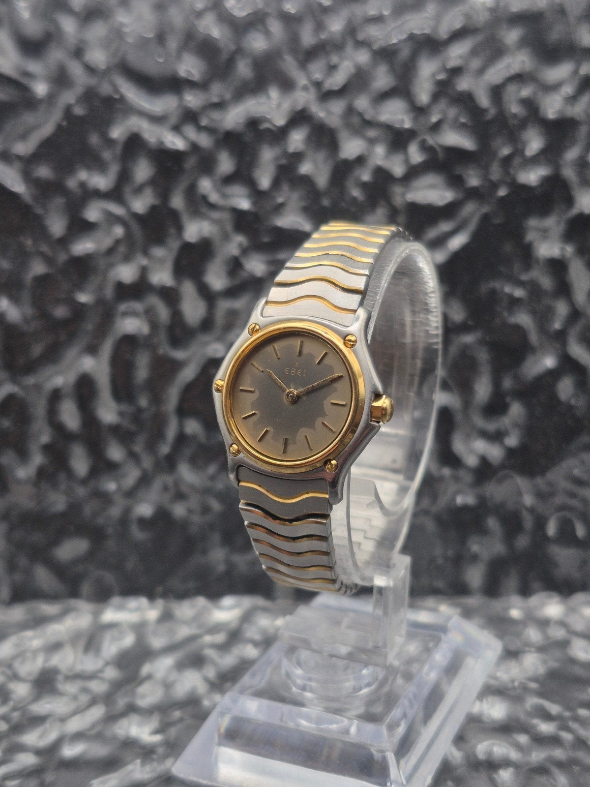 Ebel Classic Wave 18K SS Ref. 1057901 Quartz 23mm Dames, Overige merken, Staal, Gebruikt, Staal