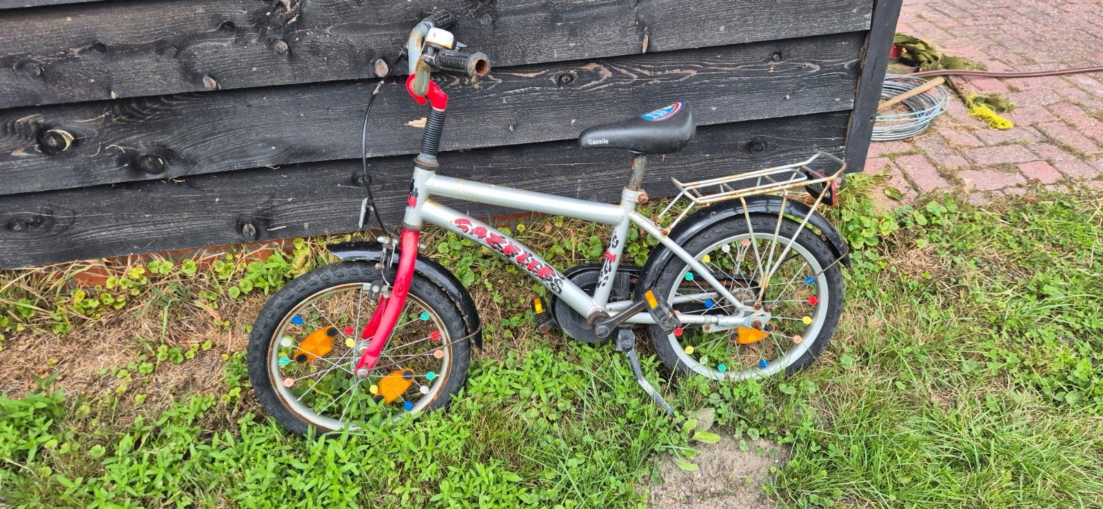 Kinderfiets 16inch, Ophalen, Terugtraprem, Gebruikt, Heren
