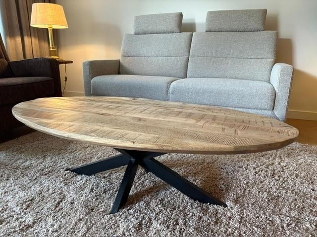 Salontafel Mangohout, Huis en Inrichting, Tafels | Salontafels, Ophalen, 100 tot 150 cm, 50 tot 100 cm, Zo goed als nieuw
