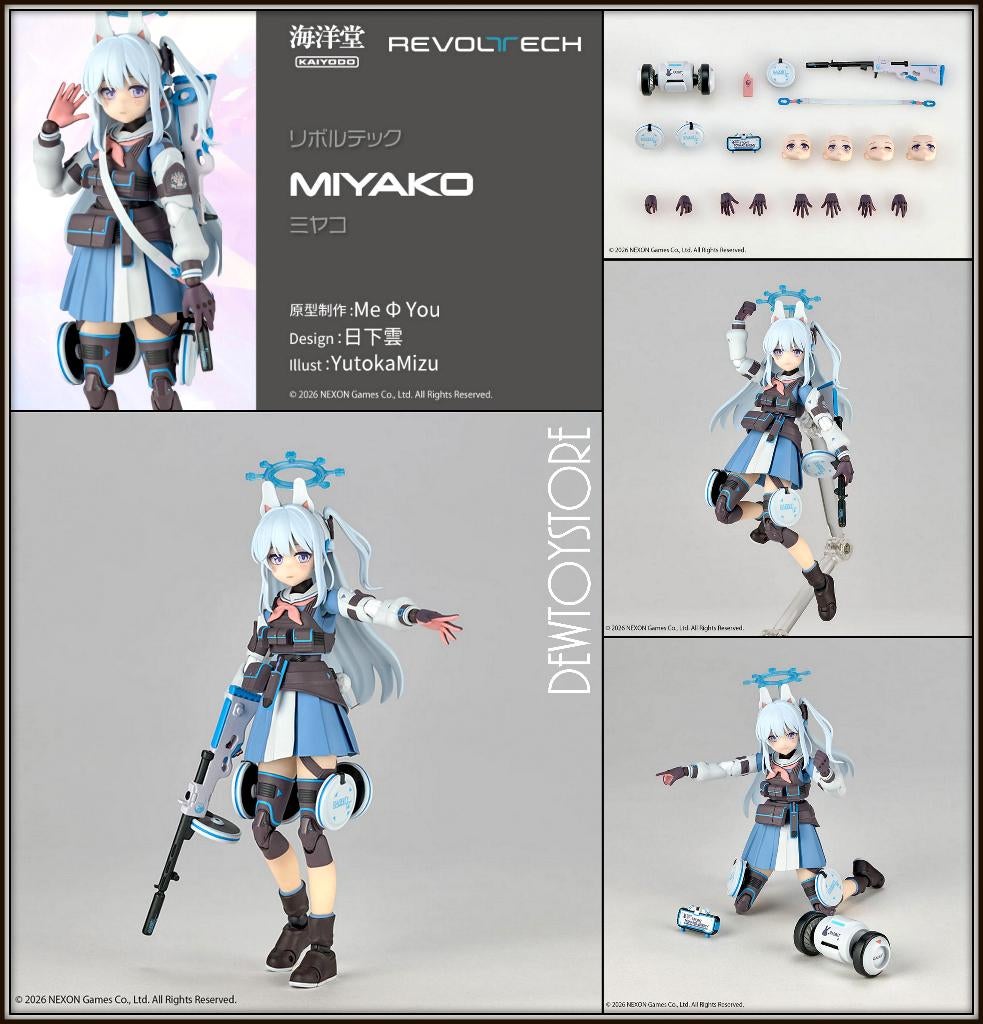[Pre-order] Kaiyodo Amazing Yamaguchi Revoltech - Miyako, Verzenden, Nieuw