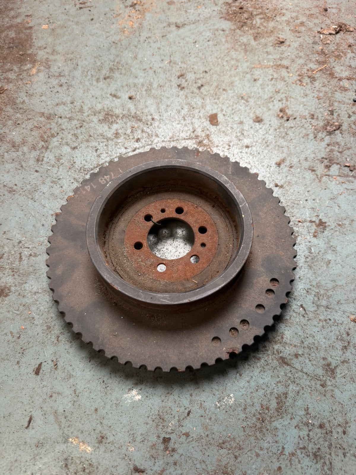 Bmw e36 e34 m50 krukas poelie 325i 525i, Ophalen of Verzenden