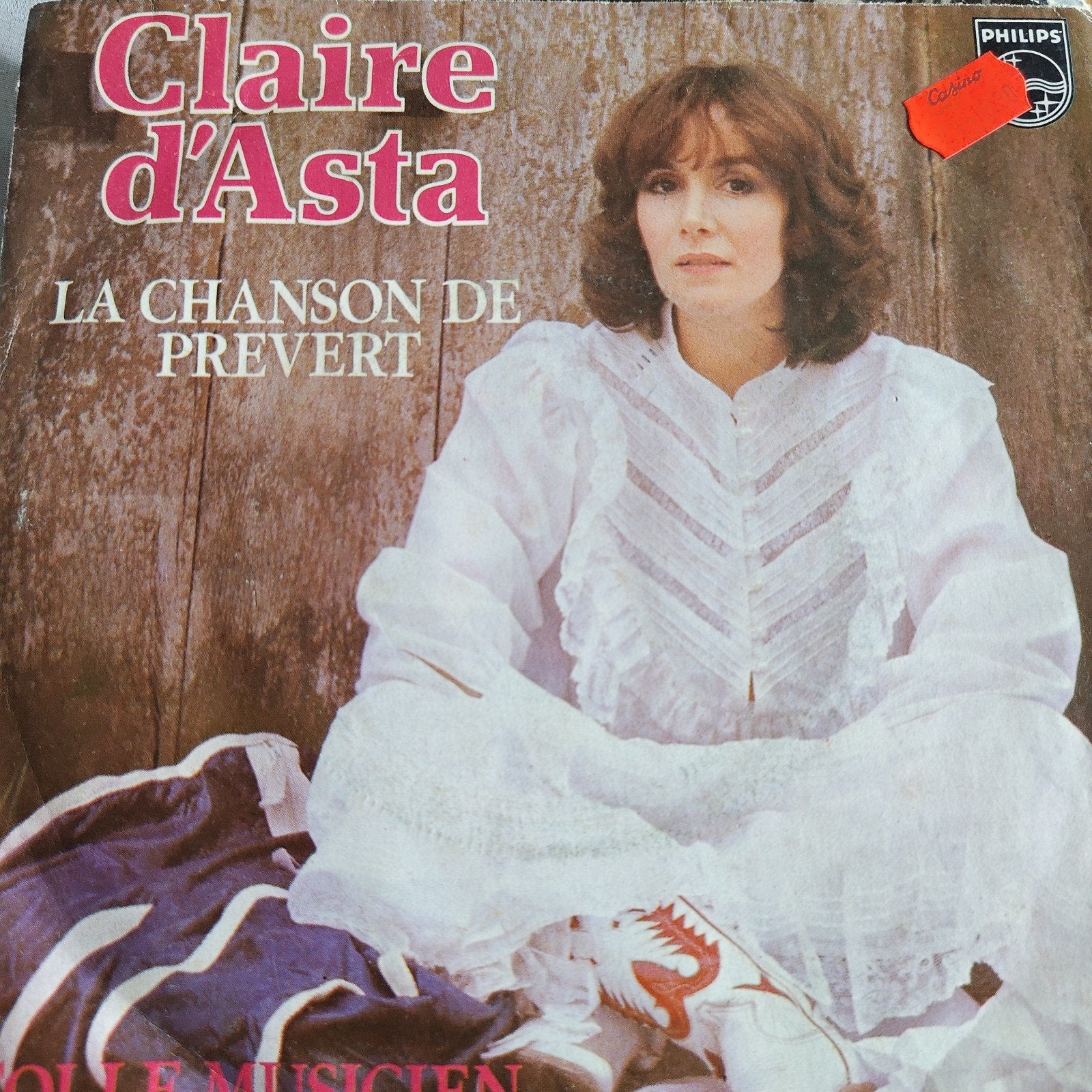 Claire d'Asta - La Chanson de Prevert (Single), Ophalen of Verzenden, Gebruikt