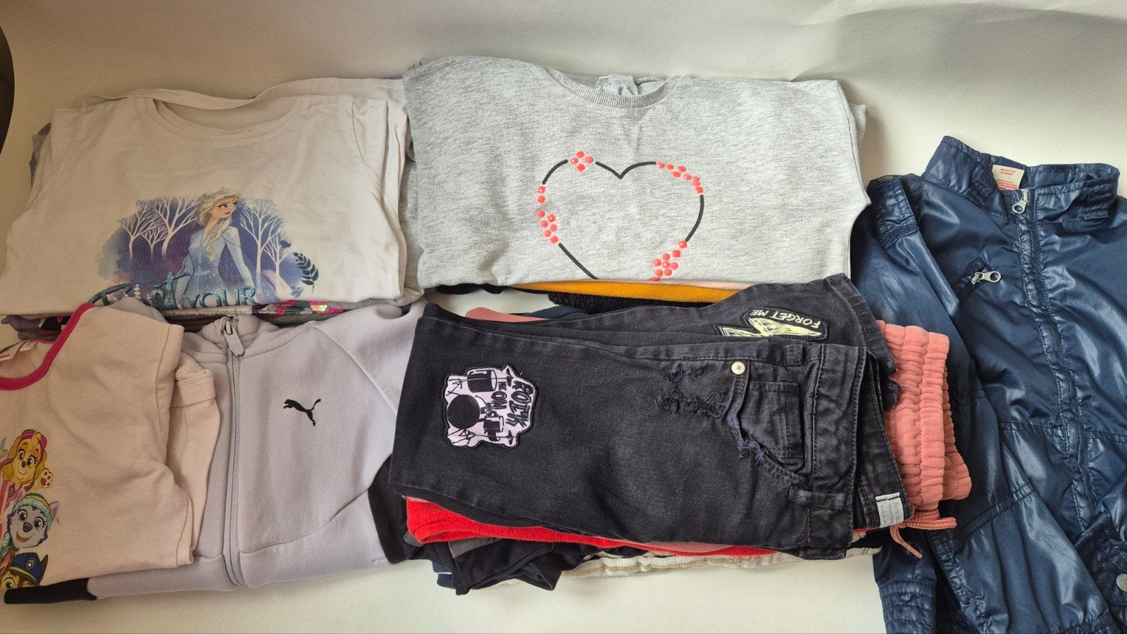 Pakket meisjes kleding herfst winter, Ophalen of Verzenden, Zo goed als nieuw, Maat 116