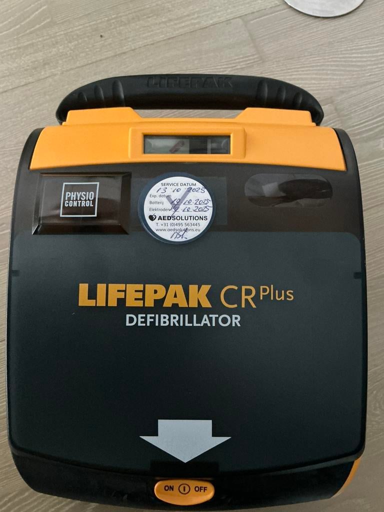 Physio-Control Lifepak CR Plus AED, Ophalen of Verzenden, Zo goed als nieuw