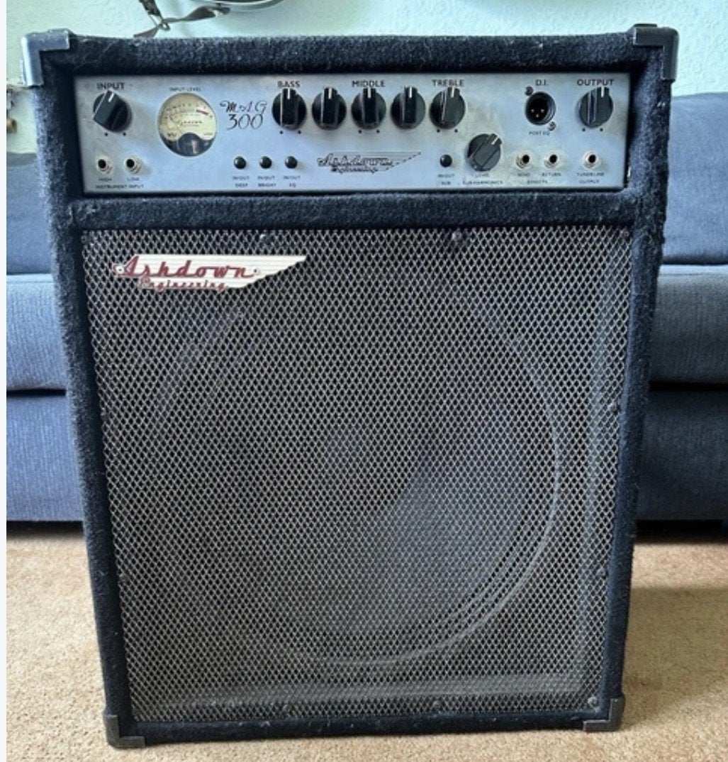 Ashdown MAG 300 Basgitaar Combo Versterker, Ophalen, Gebruikt, Basgitaar, 100 watt of meer