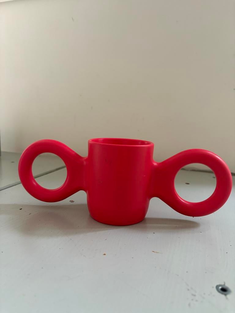 Richard Hutten Beker Dumbo - Rood, Overige typen, Kunststof, Ophalen of Verzenden, Zo goed als nieuw