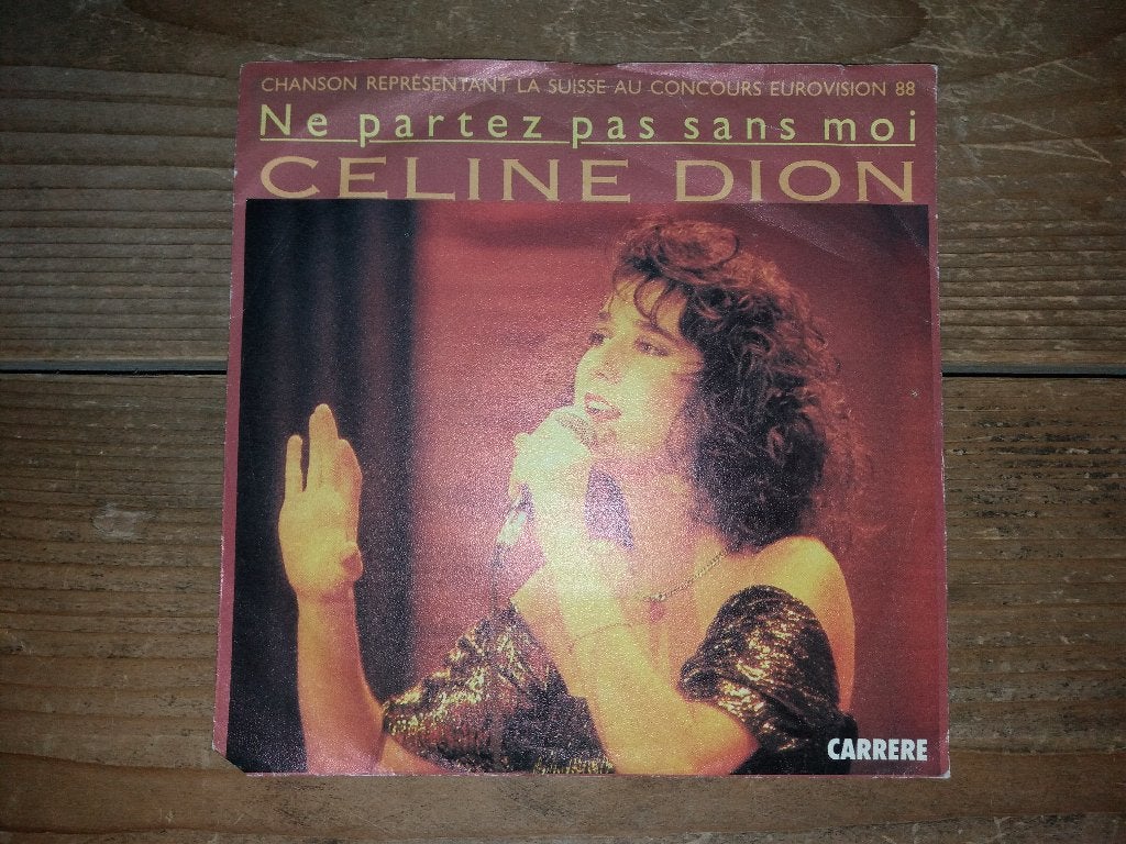 Celine Dion: Ne partez pas sans moi!, Gebruikt, 7 inch, Ophalen of Verzenden, Pop