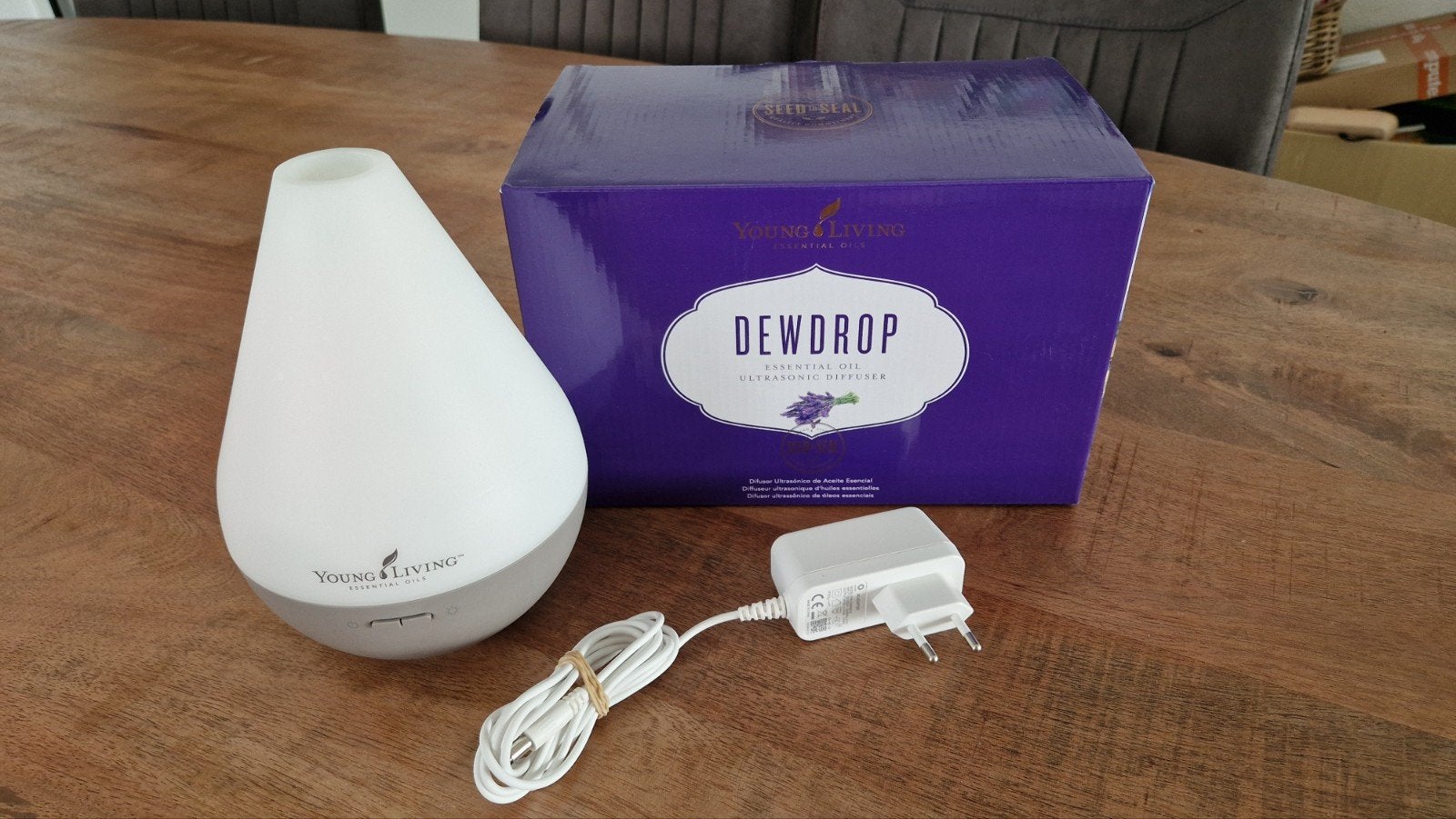 Young Living Dewdrop Diffuser - Zo goed als nieuw, Ophalen of Verzenden, Zo goed als nieuw, Overige typen
