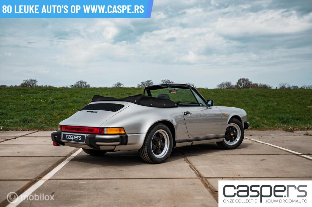 Porsche 911 Cabrio 3.0 SC, Auto's, Porsche, Achterwielaandrijving, Zwart, Bedrijf, Handgeschakeld