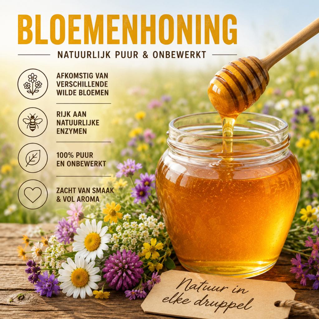 Te koop honing in enmers 15 kilo, Diversen, Levensmiddelen, Ophalen
