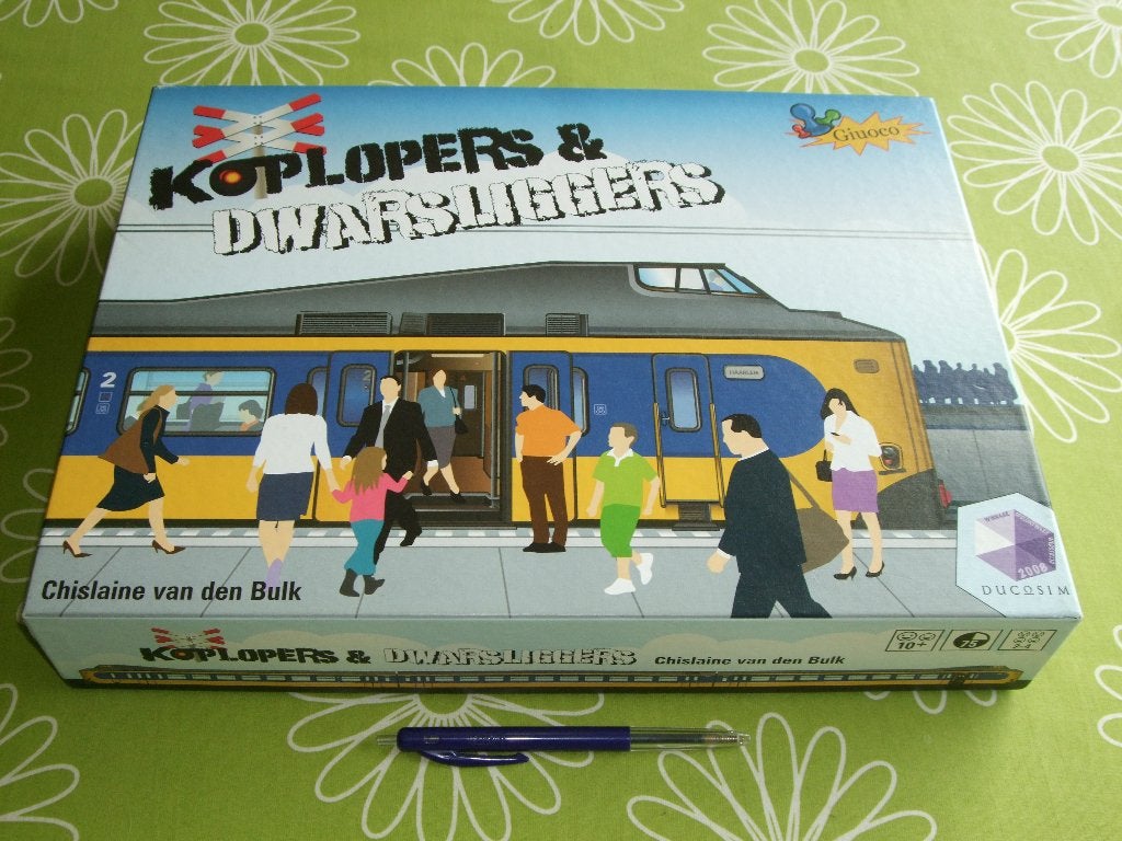 Koplopers en dwarsliggers - spoorweg bordspel, Een of twee spelers, Ophalen of Verzenden, Zo goed als nieuw