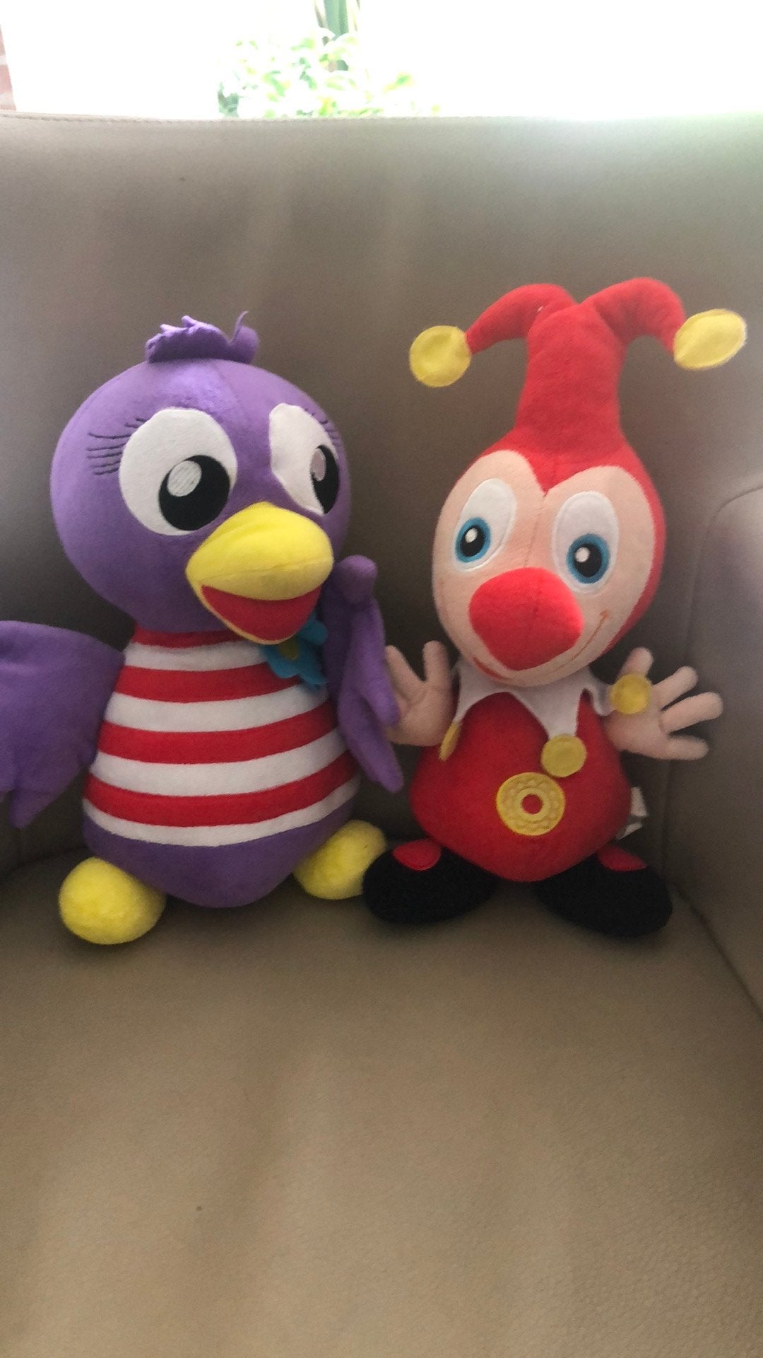 Efteling Jokie  en Jet knuffel - Zo goed als nieuw, Verzamelen, Ophalen of Verzenden, Zo goed als nieuw, Beeldje of Poppetje