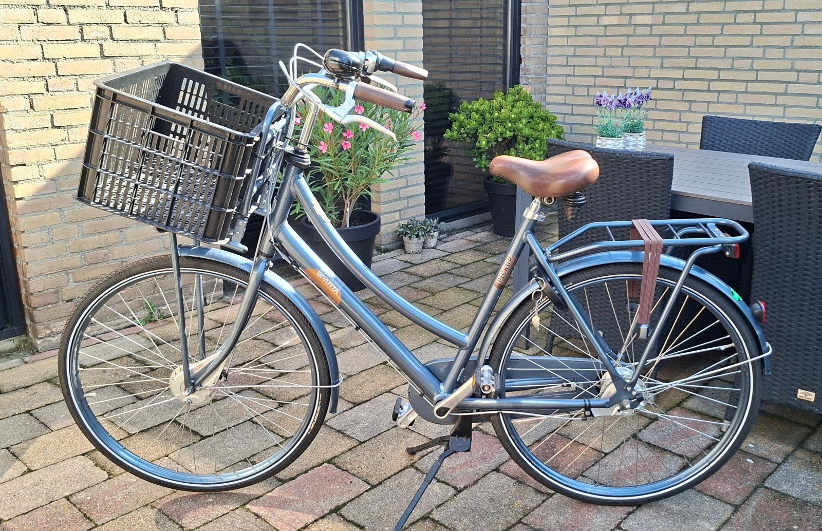 Sparta Pickup Transportfiets - Zo goed als nieuw, Ophalen, Terugtraprem, Sparta, 53 tot 56 cm