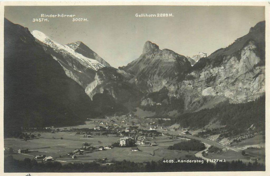 701-440-009 Kandersteg, Verzenden, Voor 1920, Overig Europa