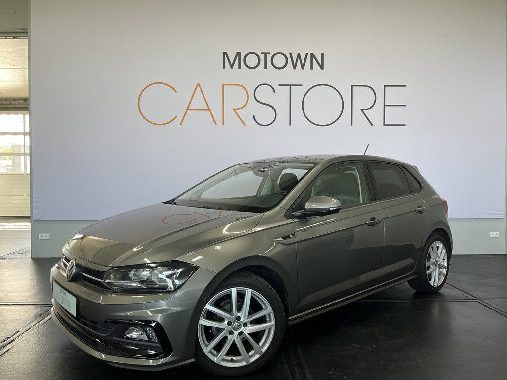 Volkswagen Polo 1.0 TSI R-Line Clima Navi PDC, Auto's, Volkswagen, Stof, Gebruikt, 95 pk, Parkeersensor