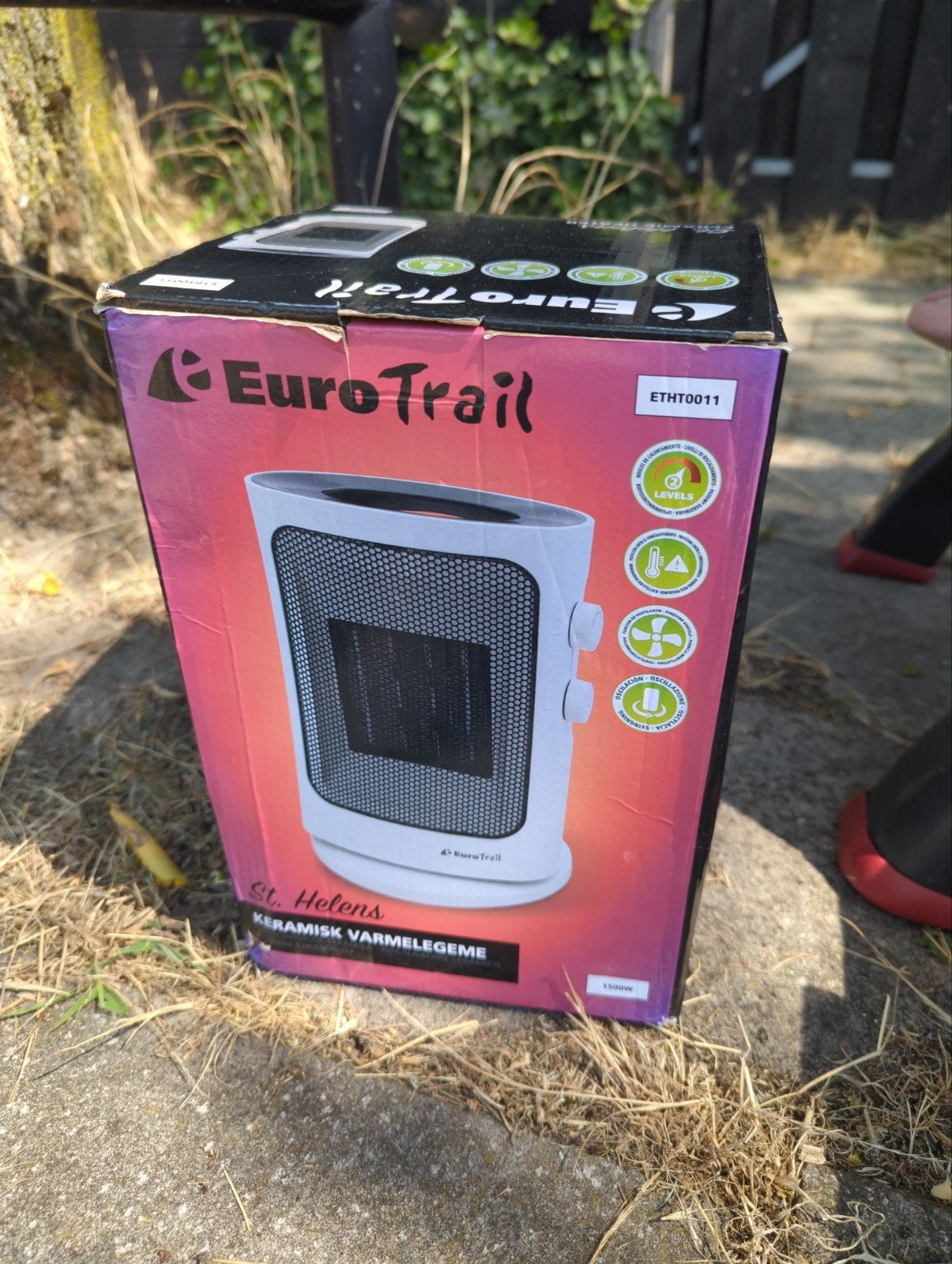 EuroTrail St. Helens keramische kachel, gebruikt, Caravans en Kamperen, Ophalen, Gebruikt