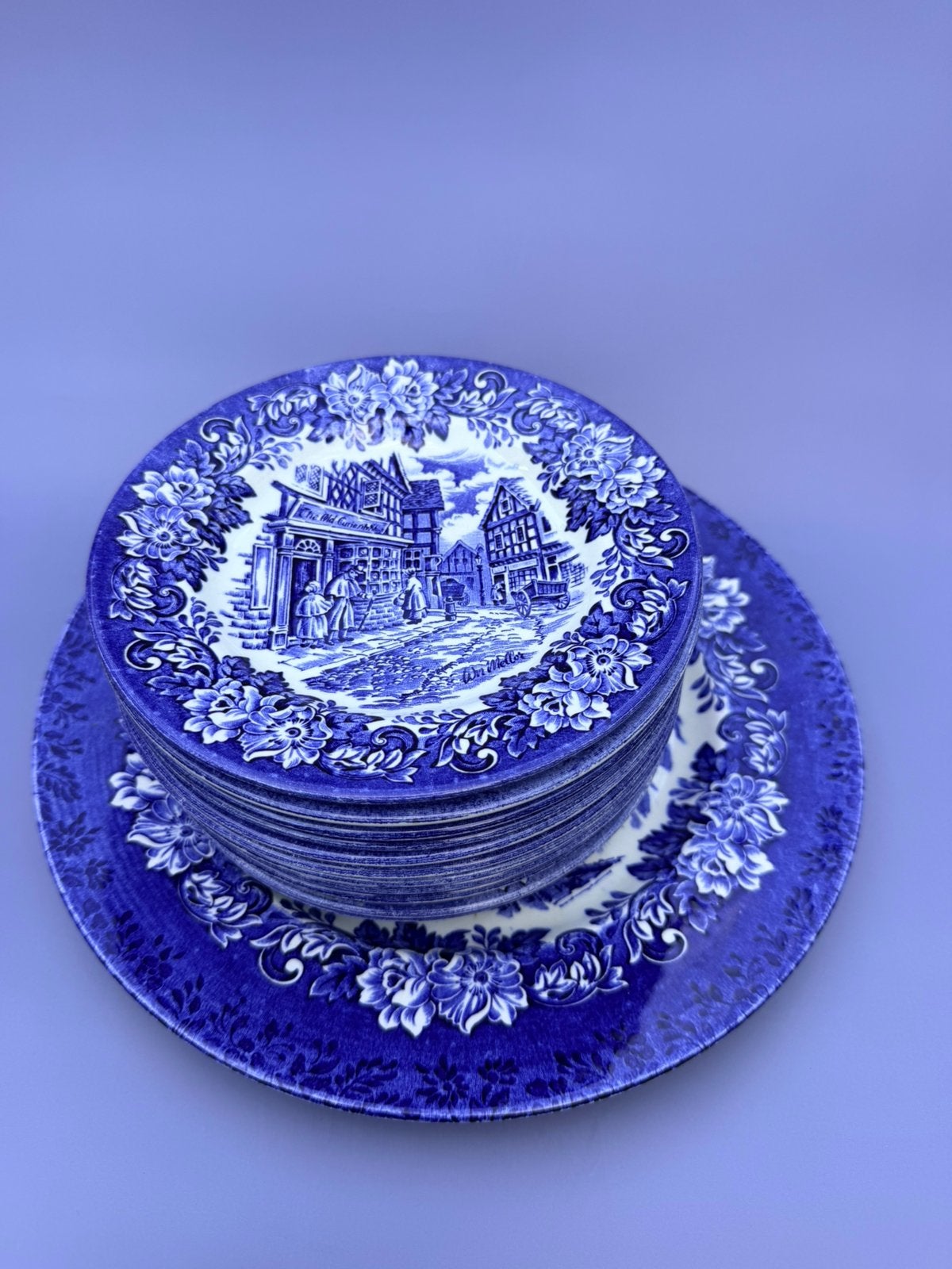 13-delige set servies Dickens Series English Ironstone, Ophalen of Verzenden