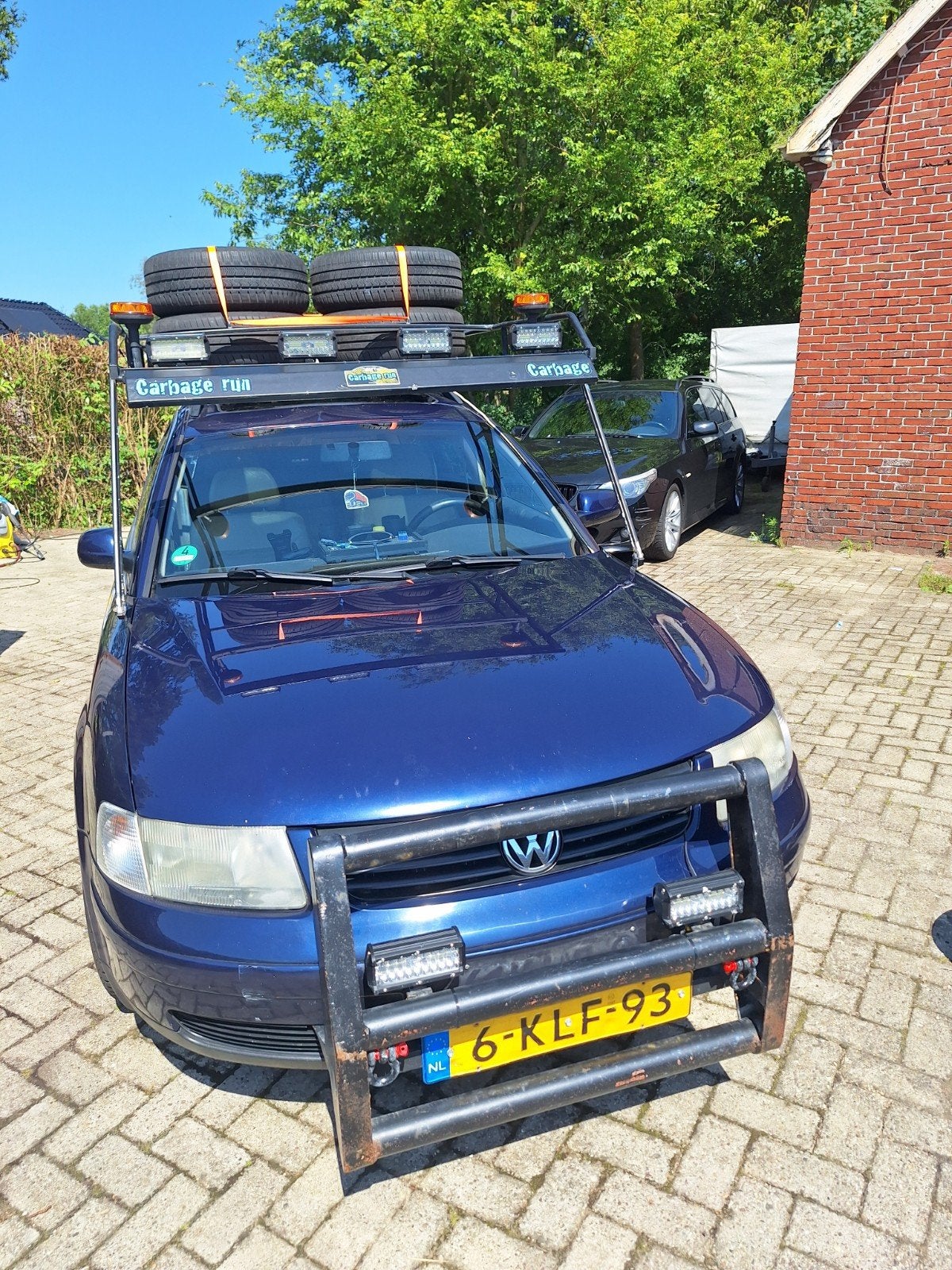 Volkswagen Passat 'Garbage Run' editie - Uniek!, Auto diversen, Auto-accessoires, Ophalen, Gebruikt