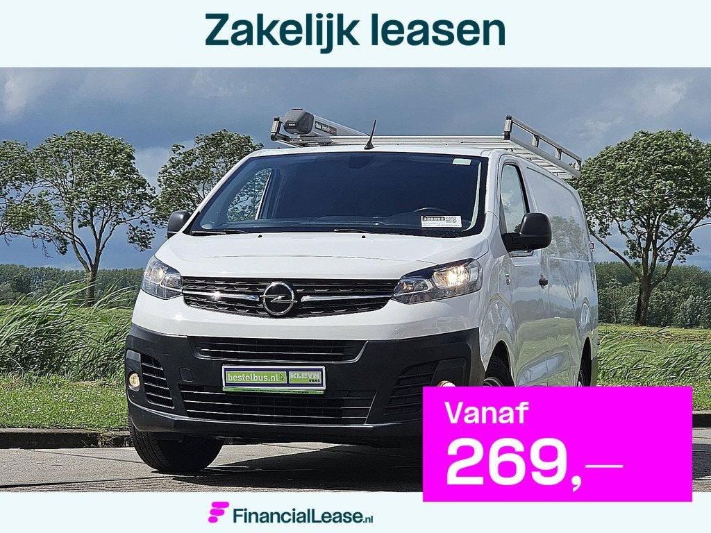 OPEL VIVARO 1.5 l3 xl nap imperiaal!, Auto's, Bestelauto's, Bedrijf, Lease, Financial lease, ABS, Airconditioning, Bluetooth, Centrale vergrendeling