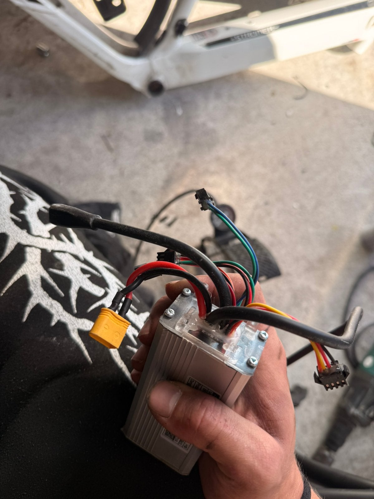 Fatbike controller v20 v8 zwarte motor, Ophalen