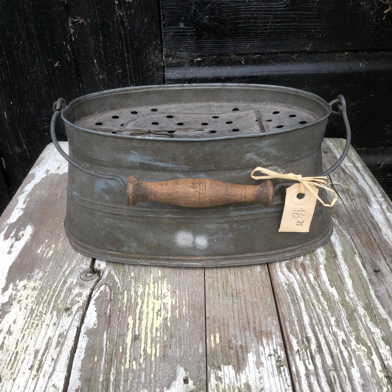 Oud zinken aasemmertje, Ophalen of Verzenden