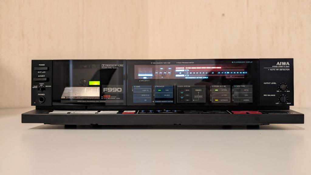 AIWA AD-F990, Ophalen of Verzenden, Enkel, Overige merken, Tiptoetsen