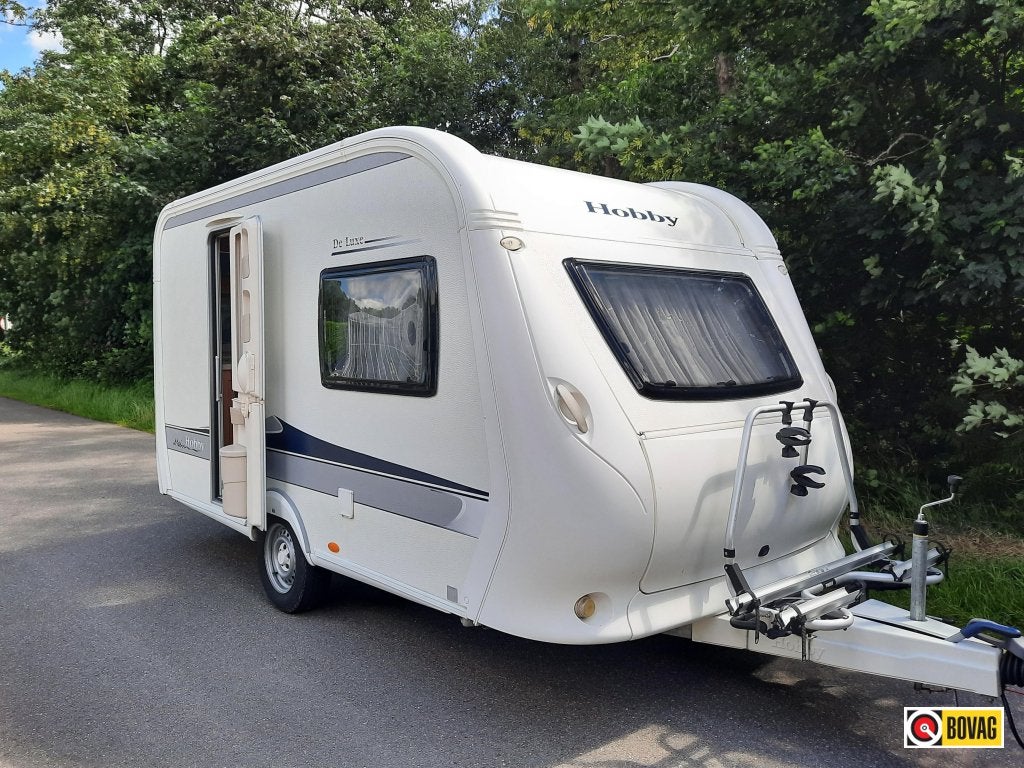 Hobby De Luxe 380 TB Incl. Voortent, Schokbreker, Standaardzit, Hobby, Tot en met 2