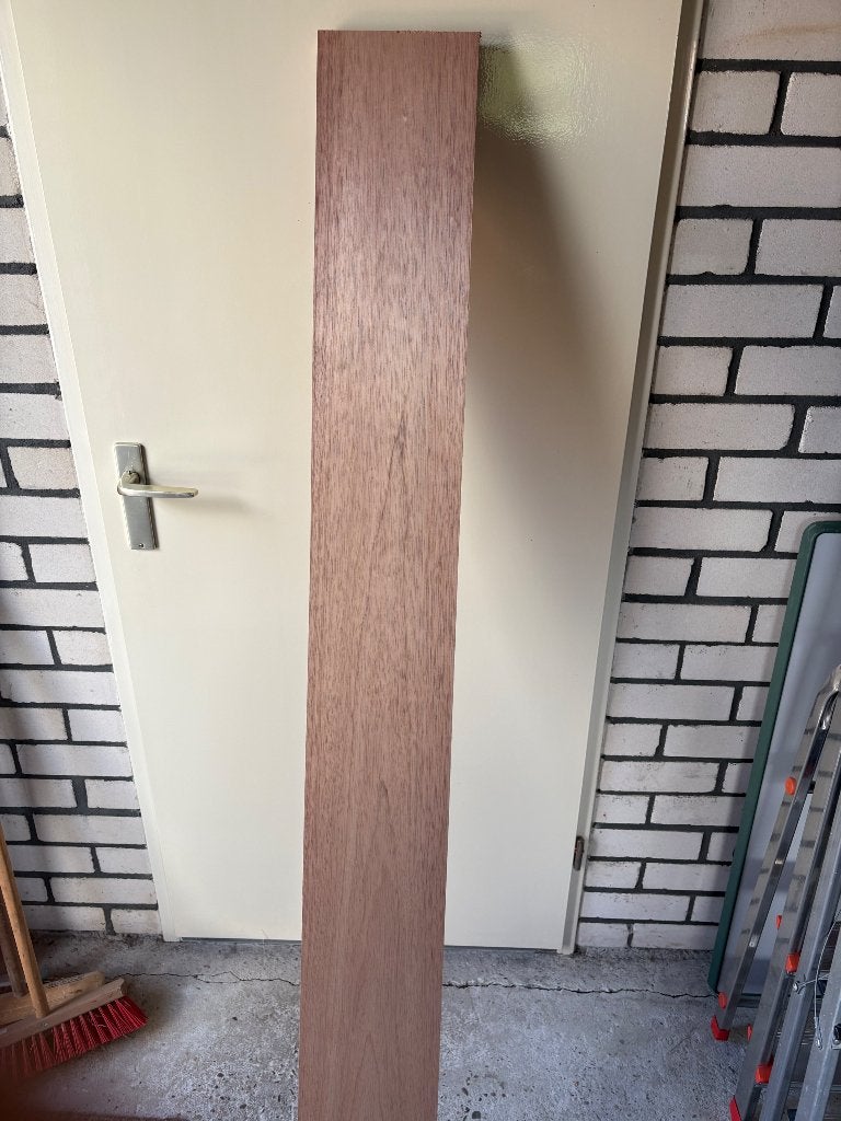 Meranti plank, Ophalen, 25 tot 50 mm, Nieuw, Plank