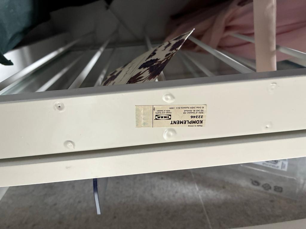 Nieuwe IKEA Komplement Uittrekbare Broekhanger 22246, Huis en Inrichting, Kasten | Kledingkasten, Minder dan 50 cm, Nieuw, Ophalen of Verzenden